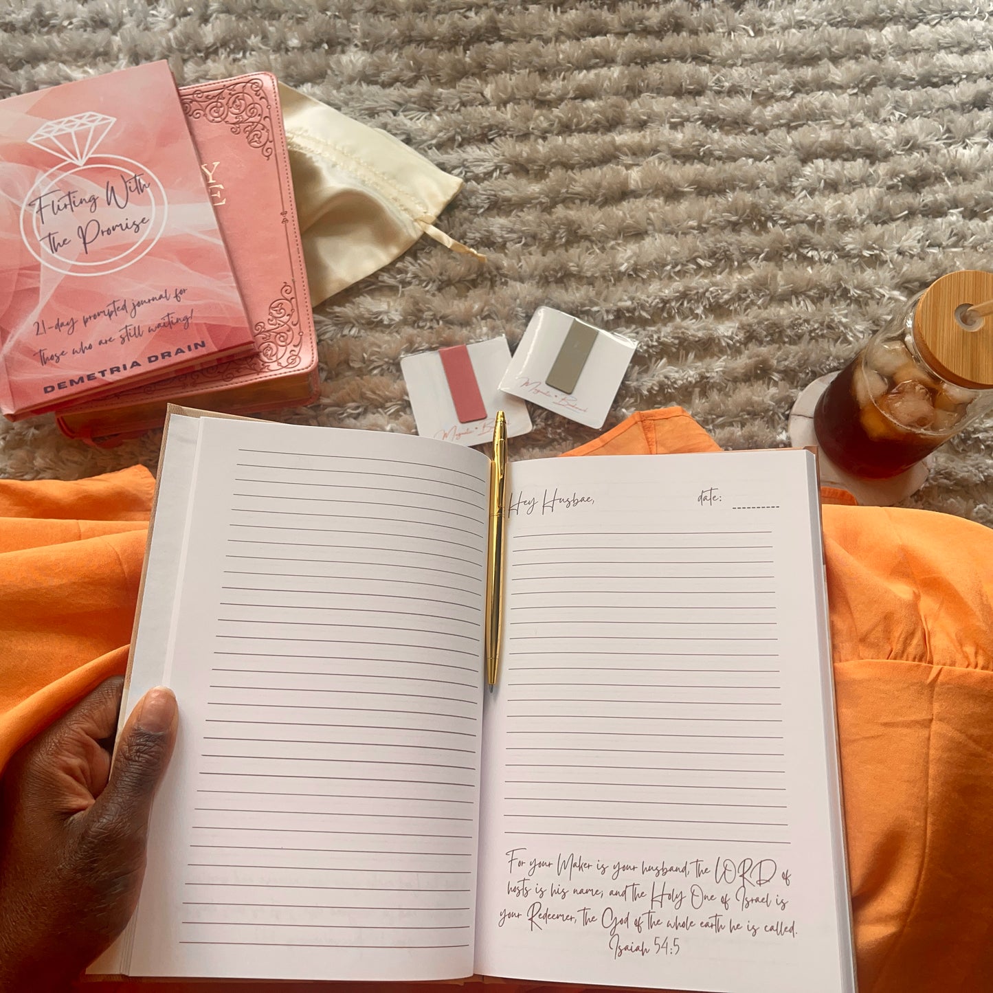 When She Prays, Things Happen Journal Kit